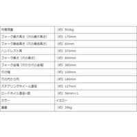 シンセイ ハンドパレットトラック 0.5t S380 1台（直送品）