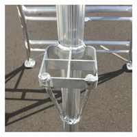 シンセイ アルミ園芸三脚(足掛け付)5尺 4571191191410 1台（直送品）