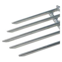 シンセイ アルミ土起こし 5本爪 TO-105M 1セット(1本×4)