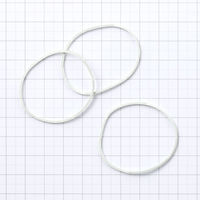 共和「現場のチカラ」 カラー輪ゴム ラバーバンド #16 白 1袋（500g）  オリジナル（わけあり品）