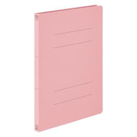 アスクル フラットファイル エコノミータイプ（コクヨ製造） A4タテ ピンク 1袋（10冊入）  オリジナル（わけあり品）