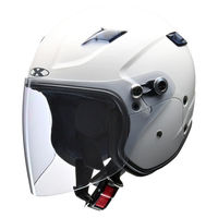 リード工業 RAZZO STRADA ホワイト フリー(57-60cm未満) 151417 1個（直送品）