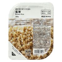 無印良品 温めて食べるパックごはん 玄米 180g（1人前） 1セット（10個） 良品計画
