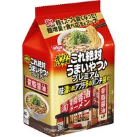 日清食品 日清これ絶対うまいやつ♪プレミアム 背脂醤油 ３食パック インスタントラーメン 袋麺  3個