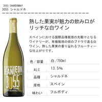 【エノテカ】【ナチュラルワイン】スペイン　3055 シャルドネ 白ワイン　辛口 750ml 1本　オーガニック