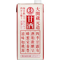 酒粕甘酒 あまざけ 大関 甘酒 1L 1000ml×6本 紙パック