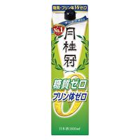 月桂冠 糖質・プリン体Wゼロ パック 1.8L 1箱（6本入） 【日本酒 糖質ゼロ 料理酒 にも】