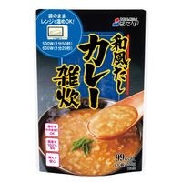 シマヤ 和風だしカレー雑炊 国産米100%使用 1人前・220g 1セット（6個） レトルトパウチ レンジ対応