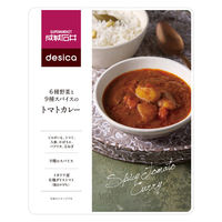 成城石井 6種野菜と9種スパイスのトマトカレー 180g 1セット（3個） desica レトルト