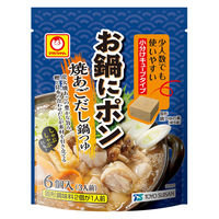固形鍋つゆ マルちゃん お鍋にポン 焼あごだし鍋つゆ 5個 東洋水産