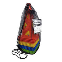 マーカー三角コーン 4色セット 16個入 MSC-16P ミニカラーコーン マーカーコーン