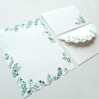 包む レターセット グリーンブリーズ TL097 1セット(3パック)