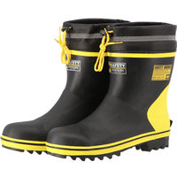 弘進ゴム セーフティーブーツ　ＳＢＨＤー３１１８　ブラック　28.0cm B0020FT280 1足（直送品）
