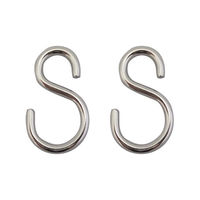 New Hikari (ニューヒカリ）　ステンレスSフック 44mm 2個入　SH-SSH40　1パック（直送品）