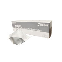 セーフラン安全用品 日本製N95マスク 個包装 くちばし型おりたたみ式 Mサイズ 20枚入り JM9501M2 1箱(20枚入)（直送品）