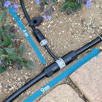 タカギ 9mmジョイント 4mm分岐 1セット（2個入） GKJ106 散水用品