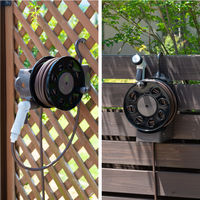 タカギ オーロラLIGHT 10m ブラウン 内径7.5mm R1410BR ホースリール