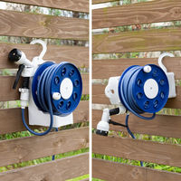 タカギ オーロラLIGHT 10m 青 内径7.5mm R1410NB ホースリール