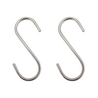 New Hikari (ニューヒカリ）　ステンレスSフック 100mm 2個入　SH-SSH100　10パック（直送品）