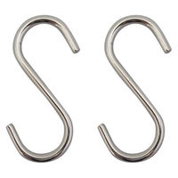 New Hikari (ニューヒカリ）　ステンレスSフック 50mm 2個入　SH-SSH50　10パック（直送品）