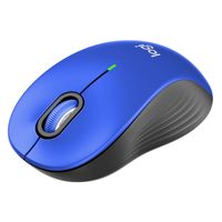 ロジクール（Logicool） 無線（ワイヤレス）マウス M550 ブルー 3ボタン 静音タイプ Mサイズ 1個