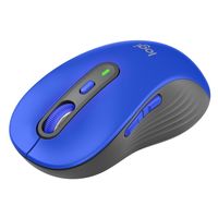 ロジクール（Logicool） 無線（ワイヤレス）マウス M750 ブルー 6ボタン 静音タイプ Lサイズ デバイス切替対応