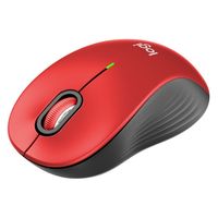 ロジクール（Logicool） 無線（ワイヤレス）マウス M550 レッド 3ボタン 静音タイプ Mサイズ 1個