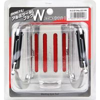 土牛産業 土牛 アルミツールフック(カラビナ式W) シルバー Fー25WーS 1セット(2個)（直送品）