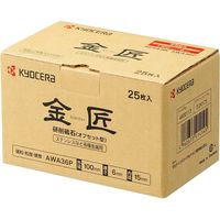 京セラ インダストリアルツールズ 金匠 研削砥石 AWA36P 100x6.0x15 4900113 1セット(2個)（直送品）