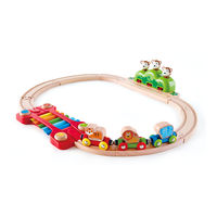 Hape　サウンドレールととびだすおさるセット　E3825　1個