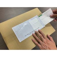 デリバリーパック 完全密封タイプ 再剥離糊 全面糊 透明 長4用 PA-701RJ-N パピルスカンパニー 1パック（100枚入）