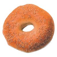 セトクラフト コースター 3枚セット 撥水 ベーグル 10cm 286923 1個（直送品）