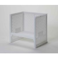 サンコープラスチック ラック L 幅36.3×奥行28.8×高さ34.1cm e-ラック ランドセルラック ホワイト 344962 1個（直送品）