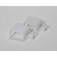 サンコープラスチック 転倒防止フック 2個入り e-ラック 引っ掛けフック フック ホワイト 344967 1個（直送品）