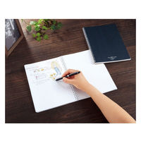 コクヨ ソフトリングノート A罫(普通横罫) B5 80枚 紺 ス-SV608A-DB 1冊