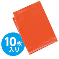 アーテック 赤　カラービニール袋 45530 1袋（10枚）