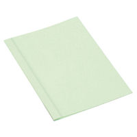 コクヨ 製本カバー A4-S片面クリヤー表紙 緑 15枚製 セキ-CA4NG-0 1パック(10冊入)