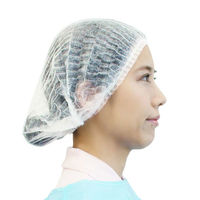 小野商事 使いきりキャップ 不織布キャップ ホワイト 介護 食品加工 WS6200 1箱（100枚）