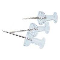 ソニック ロングチェス画鋲 針長20mm プラケース入り 透明 AW-389 1個