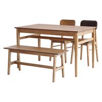 ICHIBA Rasic ベンチ ナチュラル RAC-3330NA １台（直送品）