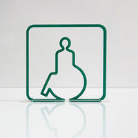 タム ツケレルン 3Wayピクトサイン(身障者 バリアフリー01) 白 3way-0015-WH 1個（直送品）