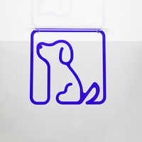 タム ツケレルン 3Wayピクトサイン(DOG いぬ 犬) 青 3way-0023-BL 1個（直送品）