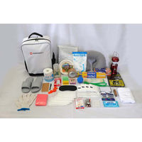 アクティー 非常用防災リュック25点セット ホワイト 6300034964 1セット（直送品）