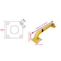 セーフラン安全用品 レールガードパイプ 11427 1台（直送品）