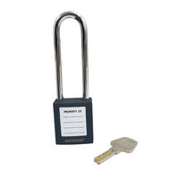 セーフラン安全用品 ロックアウト用パドロック (吊76mmタイプ) 14668-1 1個（直送品）