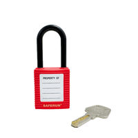 セーフラン安全用品 ロックアウト用絶縁パドロック (吊38mmタイプ) 14671-1 1個（直送品）