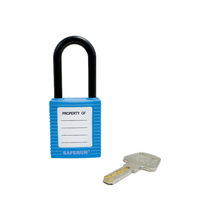 セーフラン安全用品 ロックアウト用絶縁パドロック (吊38mmタイプ) 14673-1 1個（直送品）