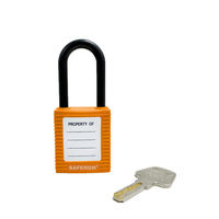 セーフラン安全用品 ロックアウト用絶縁パドロック (吊38mmタイプ) 14676-1 1個（直送品）