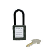 セーフラン安全用品 ロックアウト用絶縁パドロック (吊38mmタイプ) 14675-1 1個（直送品）