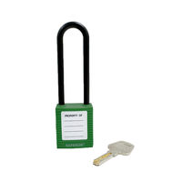 セーフラン安全用品 ロックアウト用絶縁パドロック (吊76mmタイプ) 14681-1 1個（直送品）